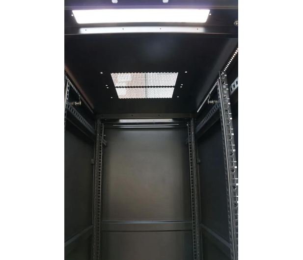 Extralink Szafa rack 42U 800x1000mm czarna stojąca EX.14442 - 734894 - zdjęcie 4